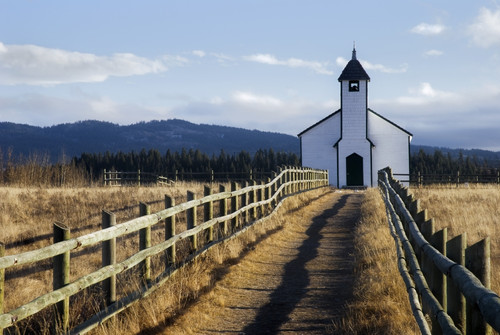 Morley Church, Morley, Alberta, Canada PosterPrint - Item # VARDPI1840535