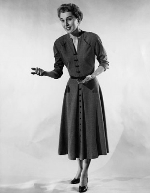 Young woman smiling and gesturing Poster Print - Item # VARSAL25542359