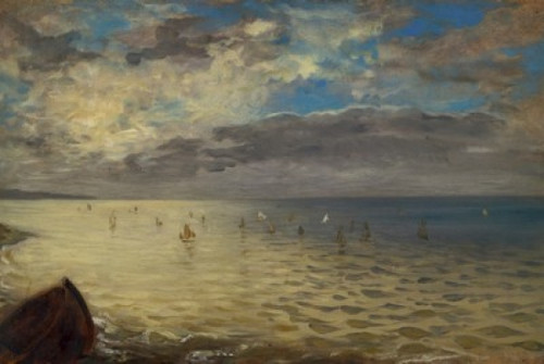 The Dieppe Sea   Eugene Delacroix   Musee du Louvre  Paris Poster Print - Item # VARSAL1158948