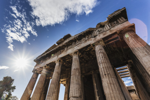 Temple of Hephaestus; Athens, Greece PosterPrint - Item # VARDPI12286782