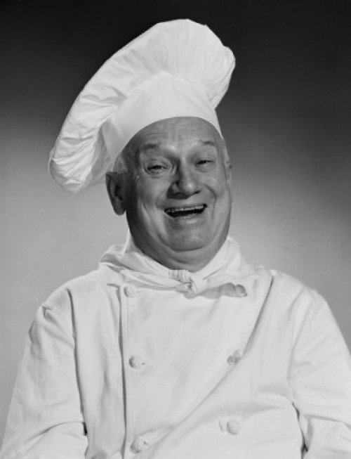 Laughing mature chef Poster Print - Item # VARSAL255417997