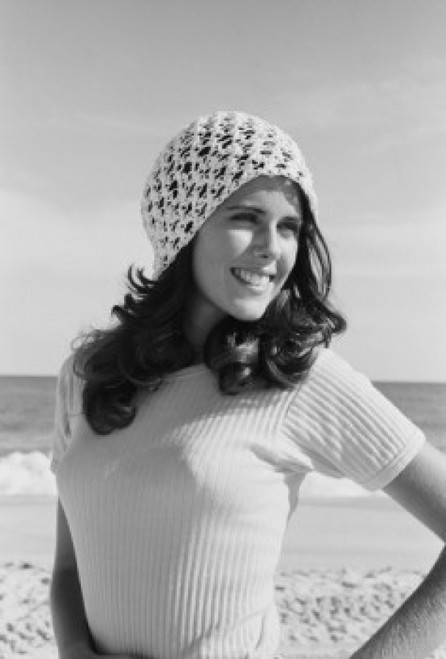 Portrait of young woman on beach Poster Print - Item # VARSAL255422388