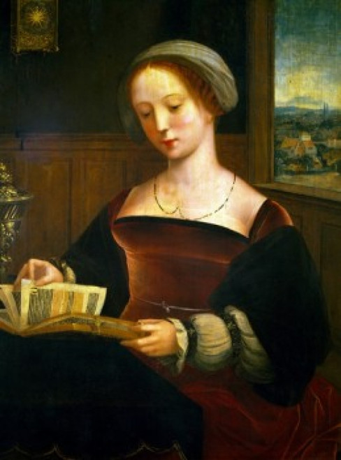Saint Madeleine Reading   16th Century Poster Print - Item # VARSAL11582271