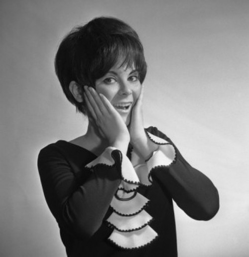 Studio portrait of surprised woman smiling Poster Print - Item # VARSAL255420931