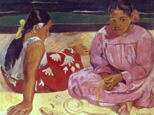 Tahitian Women  1891  Paul Gauguin  Musee d'Orsay Poster Print - Item # VARSAL998119
