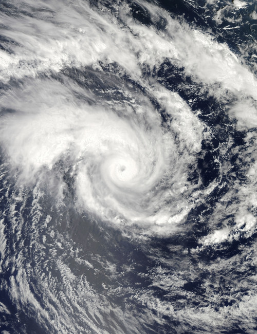 January 7, 2010 - Tropical Cyclone Edzani in the South Indian Ocean. Poster Print - Item # VARPSTSTK203159S