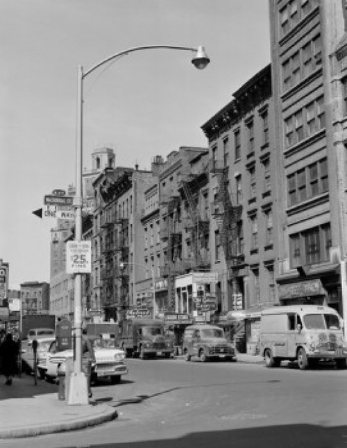 USA  New York City  Manhattan  Greenwich Village  8th Street Poster Print