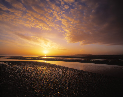 Sunrise, Sandymount Strand Dun Laoghaire, Co Dublin PosterPrint - Item # VARDPI1800123