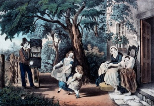 Sickness and Health  Currier & Ives  Color lithograph  Library of Congress  Washington  D.C. Poster Print - Item # VARSAL9001310