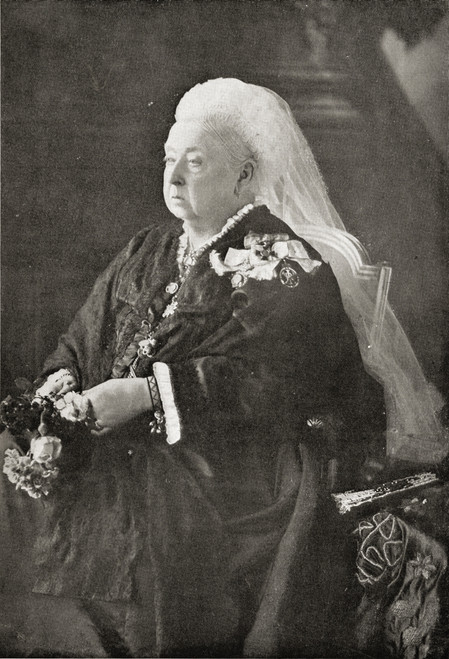 Queen Victoria, 1819-1901, In 1899. From The Book V.R.I. Her Life And Empire By The Marquis Of Lorne, K.T. Now His Grace The Duke Of Argyll. PosterPrint - Item # VARDPI1860650