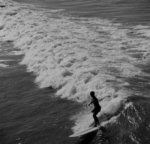 USA  California  Surfer at Pismo Beach Poster Print - Item # VARSAL255424234