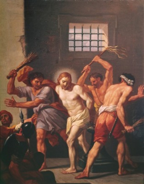 The Scourging of Christ  Hendrick Krock Poster Print - Item # VARSAL900108333