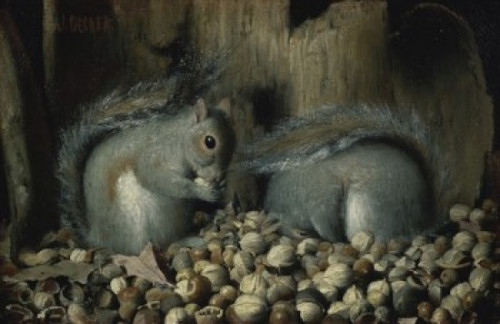 Les Gloutons   19th C.   Joseph Decker Poster Print - Item # VARSAL11581235