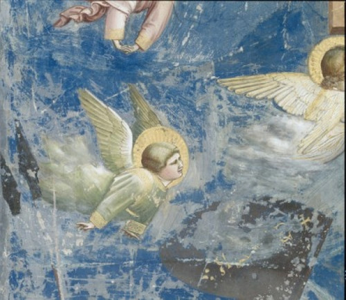 The Crucifixion - Detail  Giotto  Fresco  Capella Scrovegni  Padua  Italy Poster Print - Item # VARSAL263306