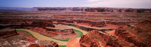 Rock formations on a landscape, Canyonlands National Park, Colorado River, Utah, USA Poster Print - Item # VARPPI23640