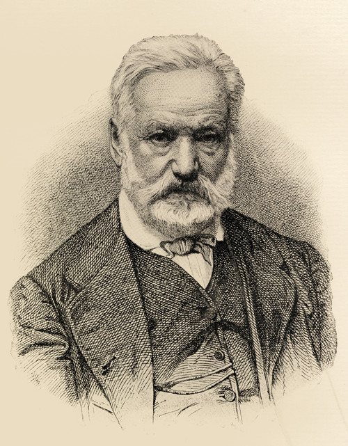 Victor Marie Hugo,1802-1885. French Poet, Novelist And Dramatist. From The Book The International Library Of Famous Literature.Published In London 1900. Volume Xiii. PosterPrint - Item # VARDPI1858414