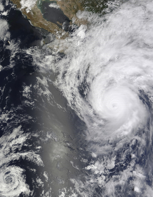 September 1, 2009 - Hurricane Jimena over Baja California Poster Print - Item # VARPSTSTK202900S