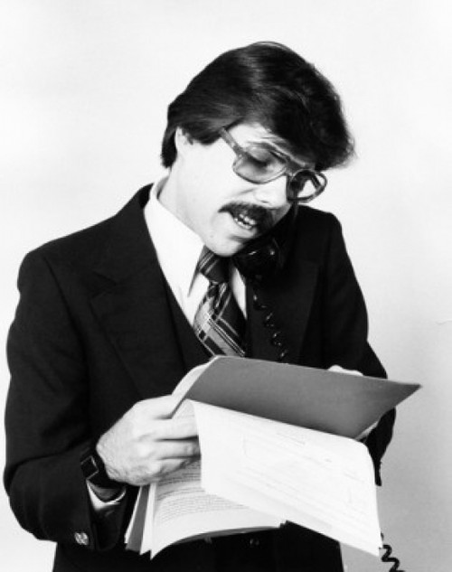 Close-up of a businessman talking on the telephone Poster Print - Item # VARSAL2559220