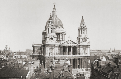 St. Paul's Cathedral, London, England In The Late 19Th Century. From London, Historic And Social, Published 1902. PosterPrint - Item # VARDPI2220901