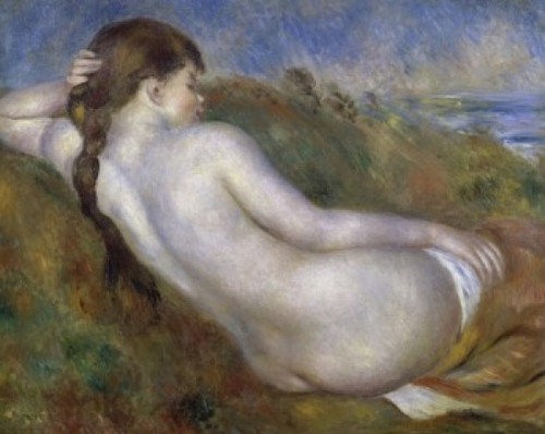 Reclining Nude   1910  Pierre Auguste Renoir  Oil on canvas  Annenberg Collection  Palm Springs  California  Poster Print - Item # VARSAL11581263
