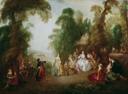 The Dance Jean-Baptiste Pater Poster Print - Item # VARSAL260714