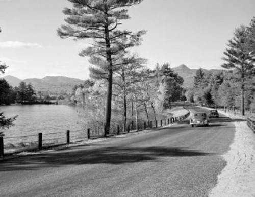 USA  New Hampshire  White Mountains  Chocorua Lake  Highway 16 Poster Print - Item # VARSAL255421559