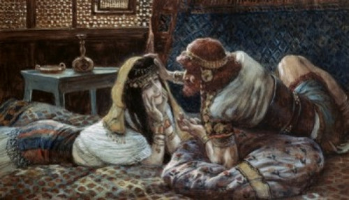 Samson and Delilah  James Tissot  Jewish Museum  New York Poster Print - Item # VARSAL999190