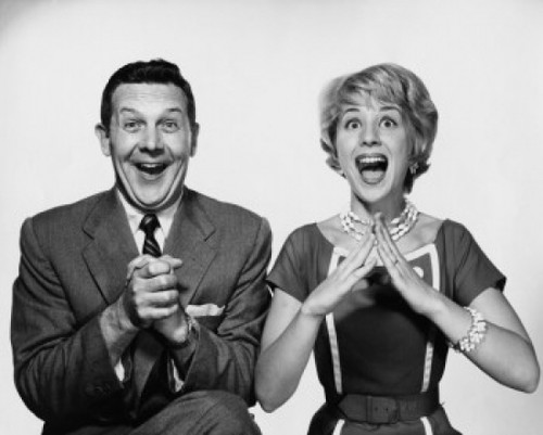 Close-up of mid adult couple laughing Poster Print - Item # VARSAL25525178