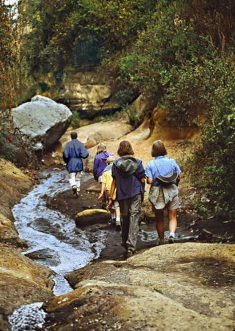 Hiking Hells Gate Kenya Africa Poster Print by Panoramic Images (18 x 24) - Item # PPI84107