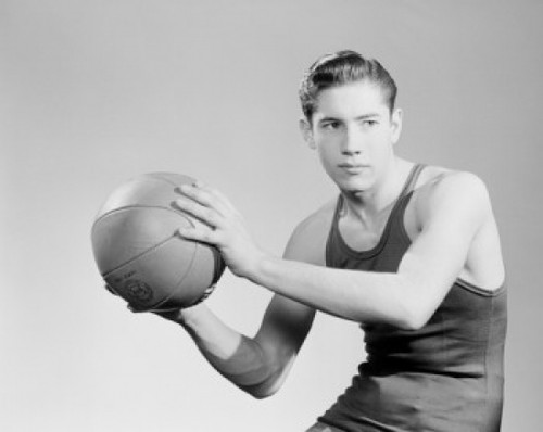 Basketball player holding ball Poster Print - Item # VARSAL255422988A