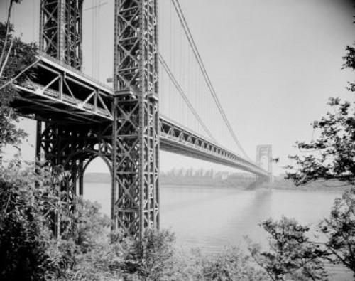 USA  New York City  View of George Washington Bridge Poster Print - Item # VARSAL255423757