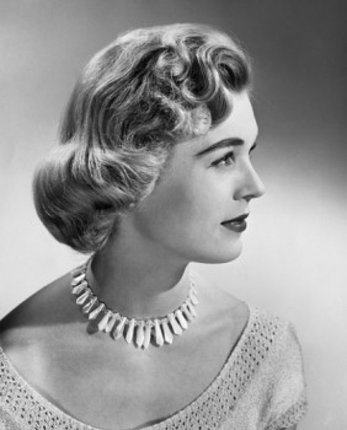 Close-up of a young woman looking sideways Poster Print - Item # VARSAL25510519