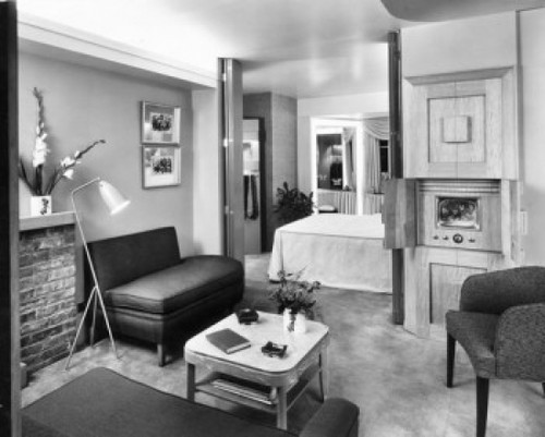 Interior of a living room  1950s style Poster Print - Item # VARSAL25528986