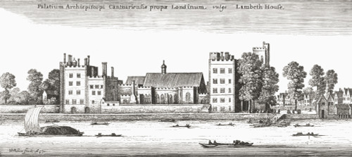 Lambeth Palace, Lambeth, London, England During The Reign Of Charles I. Official Residence Of The Archbishop Of Canterbury. From The Book Short History Of The English People By J.R. Green Published London 1893. PosterPrint - Item # VARDPI1877651