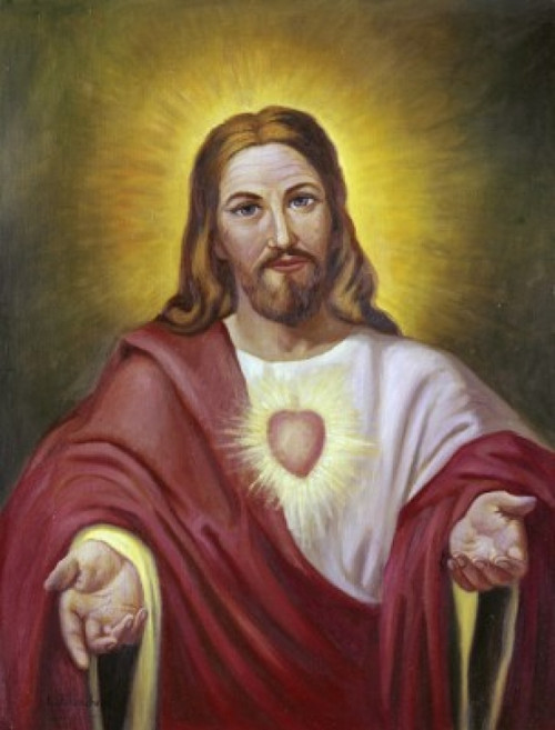 Sacred Heart of Jesus Vittorio Bianchini Poster Print - Item # VARSAL900101214