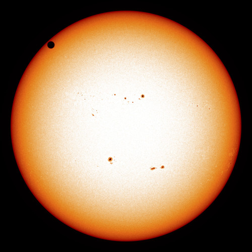 2012 Transit of Venus moving across the face of the Sun Poster Print - Item # VARPSTSTK203954S