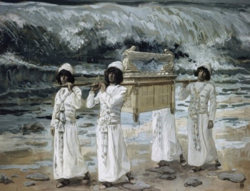 The Ark Passes over the Jordan  James Tissot Poster Print - Item # VARSAL999148