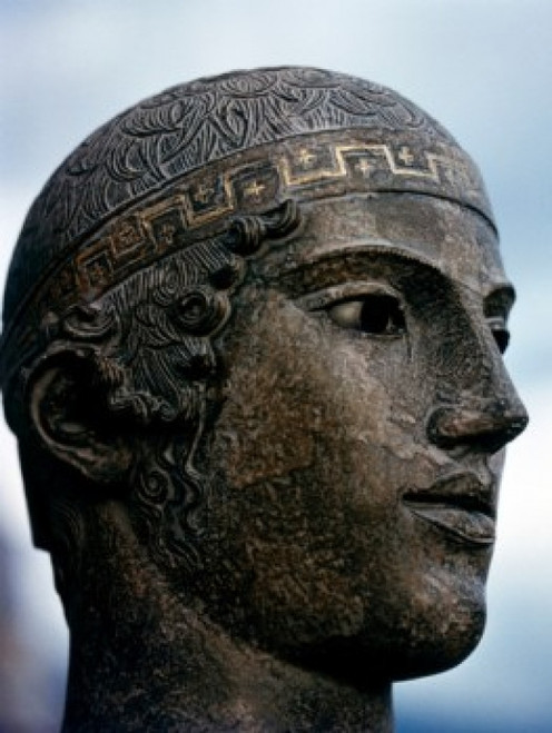 Charioteer of Delphi   detail   Greek Art   Greece   Delphi   Archeological Museum Poster Print - Item # VARSAL3803378582