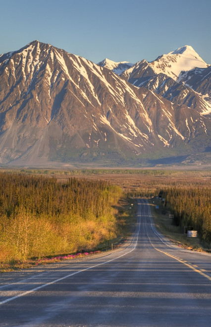 Scenic View Of The Haines Highway In Southeast Alaska During Summer, Hdr Image PosterPrint - Item # VARDPI2169146