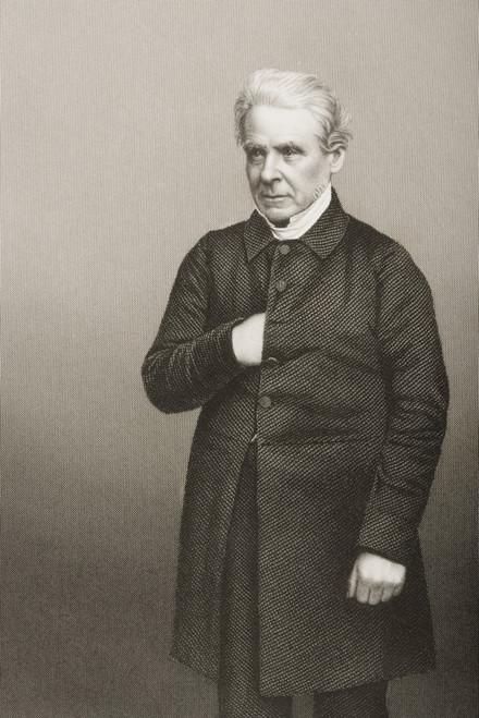 Rev. Thomas Dale, 1797-1870. Dean Of Rochester, Poet And Theologian. Engraved By D.J.Pound From A Photograph By Mayall. From The Book The Drawing-Room Of Eminent Personages Volume 2. Published In London 1860 PosterPrint - Item # VARDPI1860496