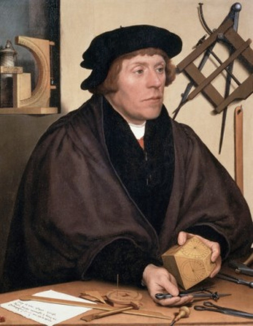 Nicholas Kratzer 1528 Hans Holbein the Younger Musee du Louvre  Paris  France Poster Print - Item # VARSAL11582263