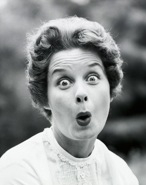 Portrait of a young woman looking surprised Poster Print - Item # VARSAL2551105
