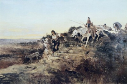 Return from Hunt  Charles Marion Russell Poster Print - Item # VARSAL900102734
