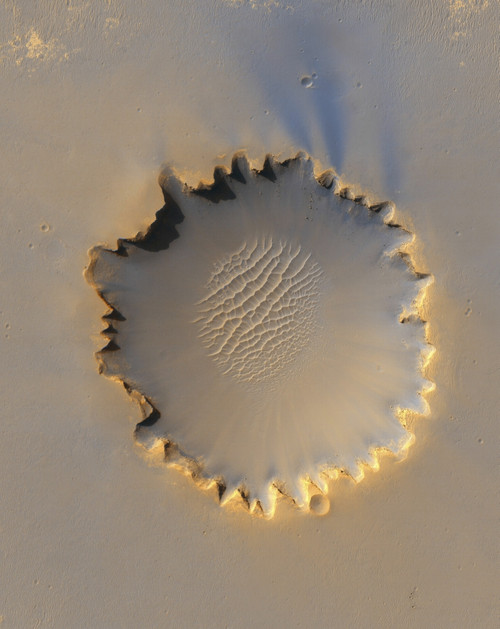 Victoria Crater on Mars Poster Print - Item # VARPSTSTK201427S