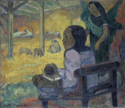 Christmas  1886  Paul Gauguin  Oil on Canvas  Hermitage Museum  St Petersburg  Russia Poster Print - Item # VARSAL261234
