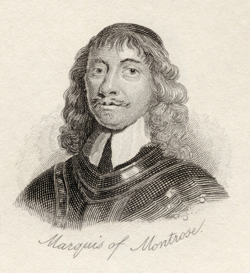 James Graham, 1St Marquess And 5Th Earl Of Montrose, 1612 To 1650. Scottish Nobleman And Soldier. From The Book Crabbs Historical Dictionary Published 1825 PosterPrint - Item # VARDPI1855885