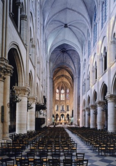 Notre Dame Interior  Notre Dame de Paris  Paris  France Poster Print - Item # VARSAL11581958