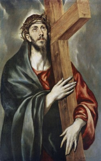 Via Crucis  1587-97  El Greco  Oil on canvas  Museu Nacional d'Art de Catalunya  Barcelona  Spain Poster Print - Item # VARSAL3804397937