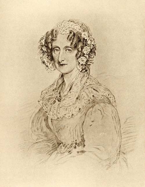 Marie Amelie, Queen Of The French,1782-1866. Wife Of Louis Philippe King Of The French. From A Portrait By Dalton After Sir. W.Ross.From The Book _The Girlhood Of Queen Victoria 1832-1840 Vol Ii? Published 1912. PosterPrint - Item # VARDPI1856999