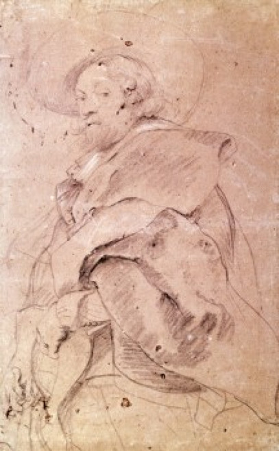 Study for a Self-Portrait  Rubens   Peter Paul Poster Print - Item # VARSAL900131483